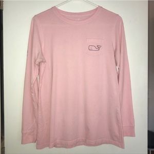 Whale logo long sleeve tee shirt